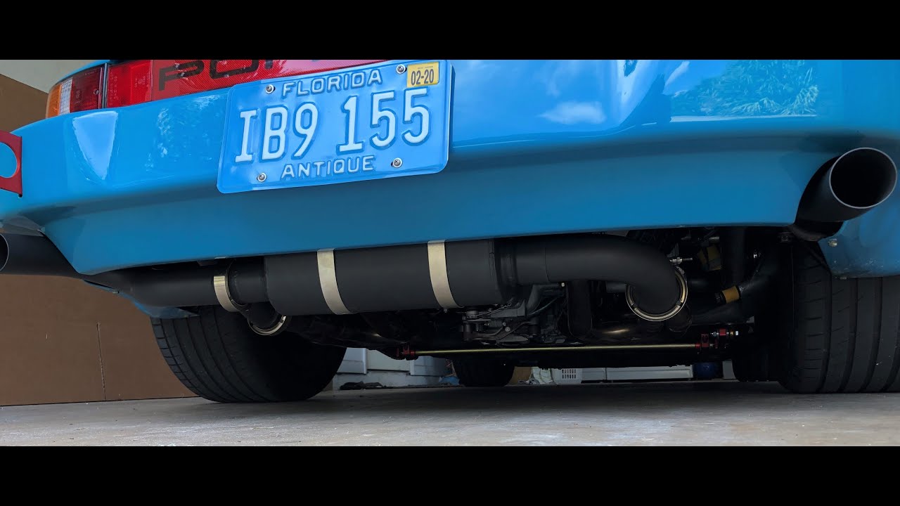 911SC DYNOMAX MUFFLER PART 1 YouTube