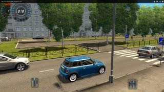 City Car Driving Mini Cooper S HD screenshot 4