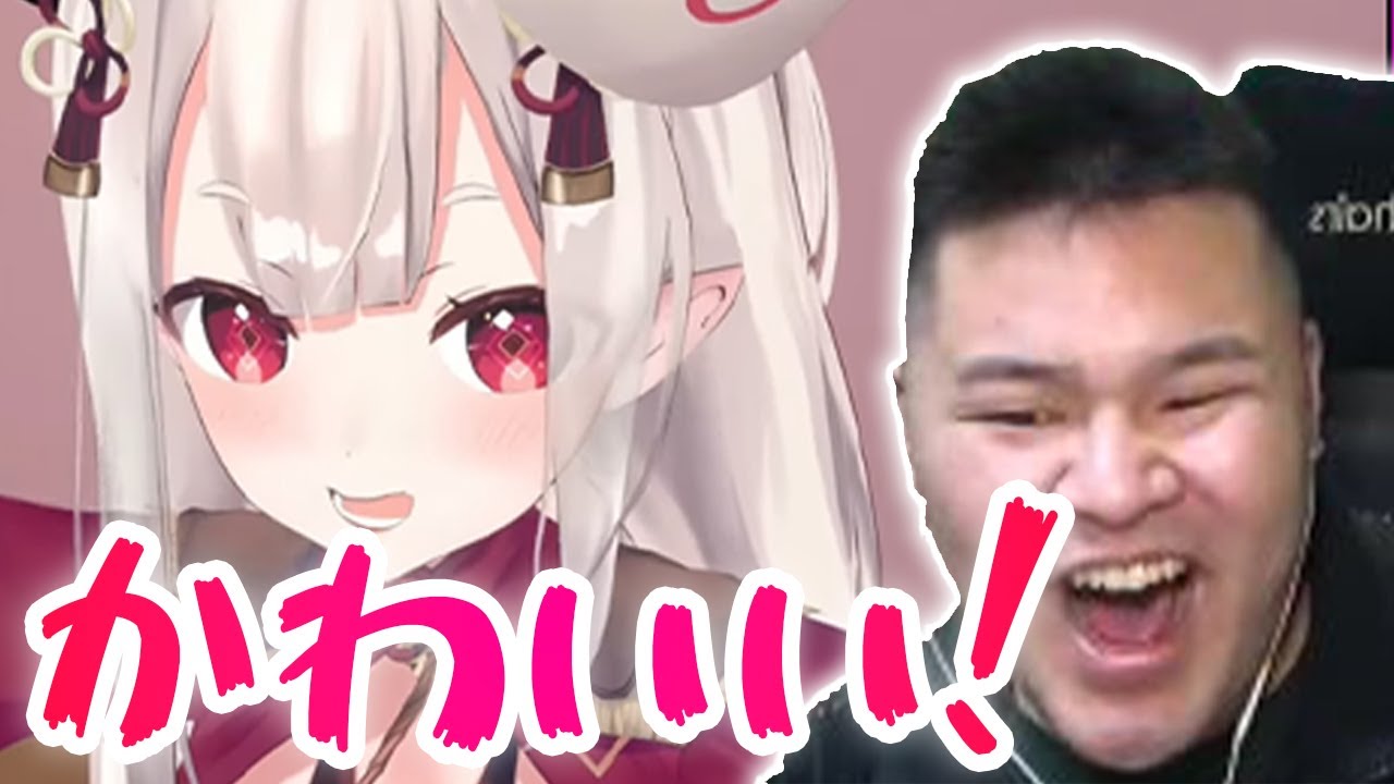 Vtuber初心者のMOTHER3さん、奈羅花の3Dお披露目を見て限界化してしまう