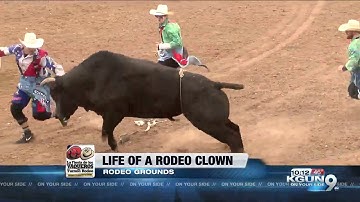 A day in the life of a rodeo clown