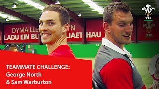 Teammate challenge: George North & Sam Warburton | WRU TV