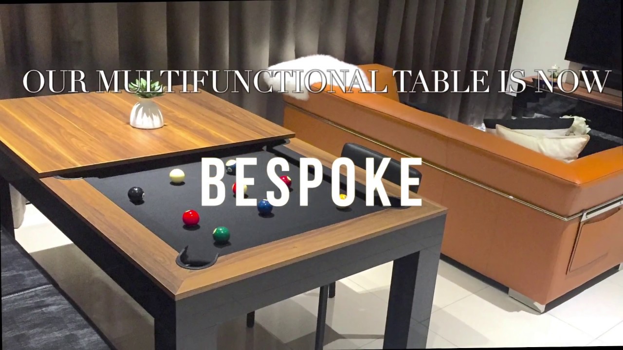 Customisable 4 In 1 Dining Pool Table You Customisable 4 In 1 Dining Pool Table