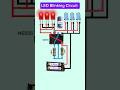 💡LED Blinking Circuit | Bulb Circuit Working Explanation #shorts #tech #led