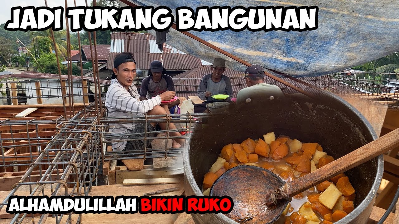 Vlog Topan : Kerja Jadi Tukang Bangunan! Ganggu Orang Kerja Malah Di Kasih Uang