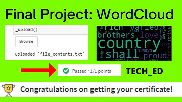 Final Project : WordCloud | Coursera (Crash Course on Python : Week 6) | Google IT Automation | 2022