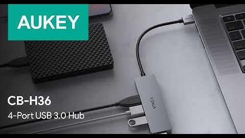 AUKEY 4-Port USB 3.0 Hub