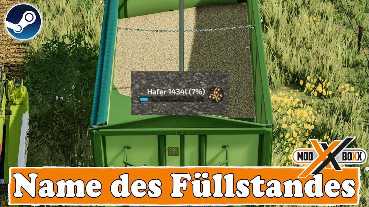 LS22 Mods Name Des Füllstands Anzeigen Farming Simulator 22 Modvorstellung YouTube