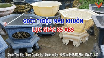 Khuôn chậu lục giác 85 abs | Khuôn Tổng Hợp