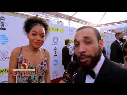 Ashley Jackson, Daughter of Jesse Jackson, at the NAACP Image Awards