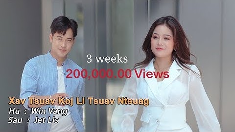 Win Vang - Xav Tsuav Koj Cuag Tsuav Ntsuag - ( New Song 2021) - Nkauj Tawm Tshiab ( Official MV )