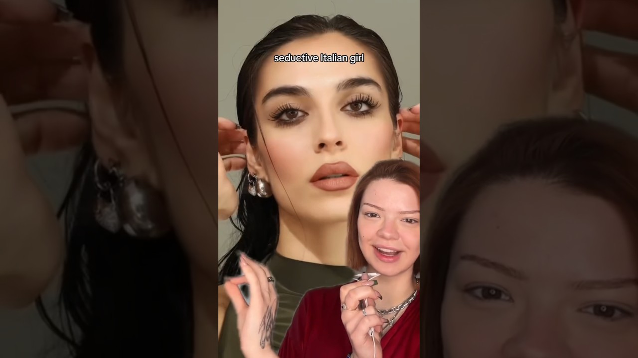 Итальянский макияж 🇮🇹