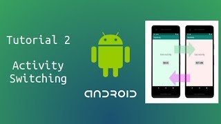 Android Tutorial 2 : Switch between two Activities/Intents/Pages