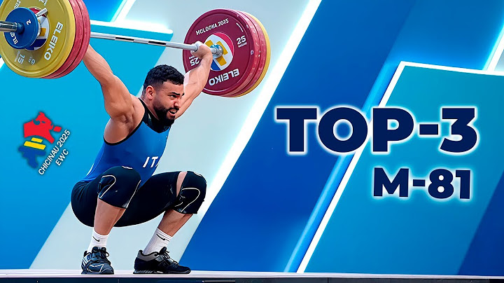 Men’s 81kg | TOP 3 Totals Recap | 2025 EWF Senior Championships – Chișinău
