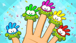 Learn Hindi With Om Nom Super Noms Finger Family Song Funny Cartoon In Hindi