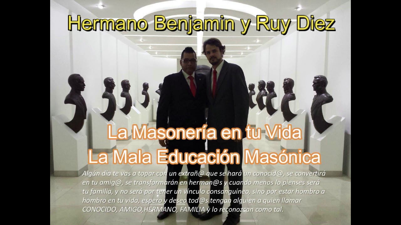Hermano Benjamín y Rodrigo Diez - La #Masonería En Tu #Vida mason greenwood
