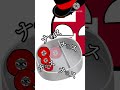 【ポーランドボール】絶対降伏するお弁当#ポーランドボール #shorts