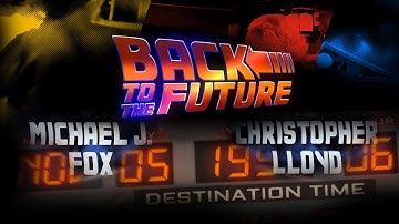 Back To The Future 2020 Title Sequence