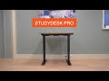 Studydesk pro  elektrischer sitzstehschreibtisch  worktrainer