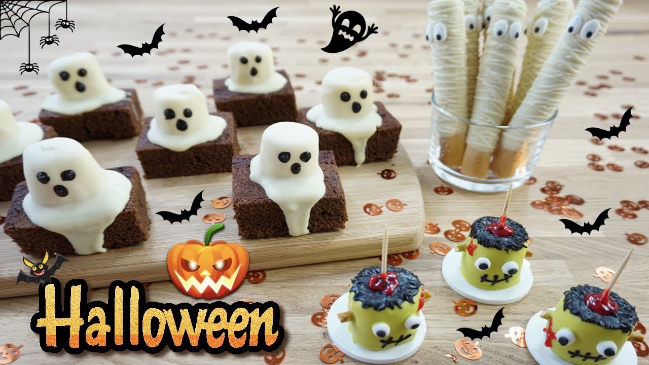 Dulces para HALLOWEEN MUY FÁCIL / BROWNIE CHOCOLATE / El de Belén -