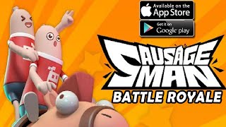 BATTLE ROYALE BUT EVERYBODY ARE SAUSAGE ? | SAUSAGE MAN GAMEPLAY (IOS / ANDROID) screenshot 4