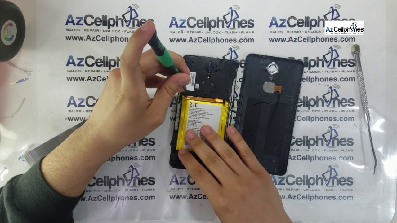 ZTE Grand X4 Back Removal