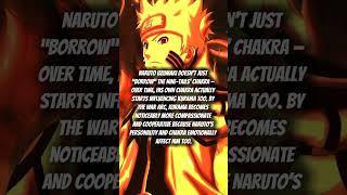 Narutos chakra ended up influencing The Nine tails too