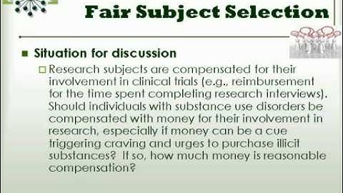 CTN Webinar: Ethical Principles in Clinical Research