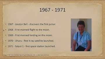 Lesson 1 - Lecture 4 - A Century of Astronomy - Enrichment - OpenStax Astronomy 2e