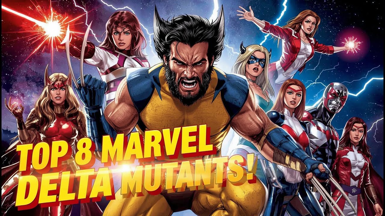 Top 8 Marvel Mutants Level Delta You Didn’t Know Were THIS Powerful!