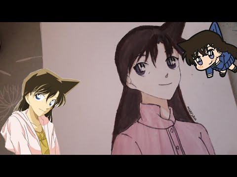 تلوين ران من أنمي المحقق كونان   