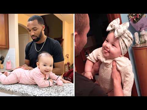 Funny Baby and Daddy | This Baby and Daddy Duo Will Make You Smile All Day!😂