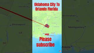 Oklahoma City to Orlando Florida ￼￼