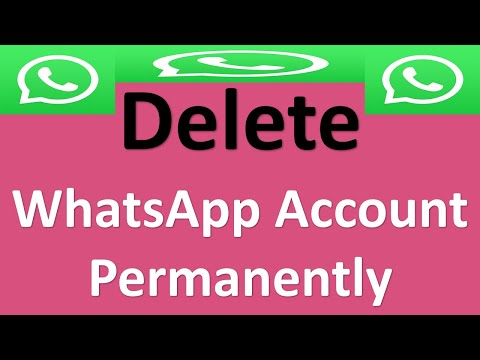 Excluir Conta WhatsApp permanentemente | Como excluir Conta WhatsApp? | WhatsApp Tutorial