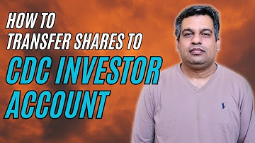 How to transfer your shares to CDC Investor Account from your account with broker (CDC Sub Account)