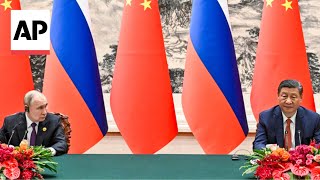 Putin expresses gratitude to Xi for China’s 'initiatives' to resolve Ukraine conflict