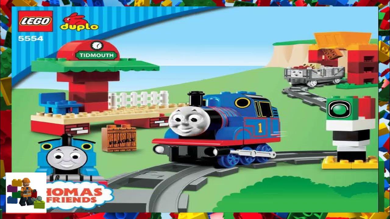 naturlig respektfuld sy LEGO instructions - DUPLO - Thomas the Tank Engine - 5554 - Thomas Load and  Carry Train - YouTube