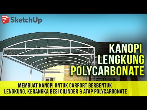 Video: Cara membuat kanopi polikarbonat. Lukisan kanopi polikarbonat