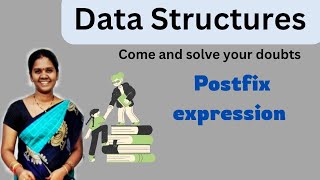 Postfix expression in Data structure || 28 ||Data structures in telugu