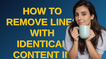 Unix: How to remove lines with identical content in the same column with awk