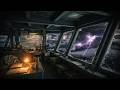 Cozy Storm Shelter Above the Clouds ✈️ Flying Fortress Sleep Ambience