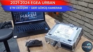 2021-2024 Fiat Egea Cross Urban Geri Görüş Kamerası Nasıl Takılır?