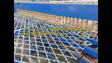 CNC Machine PLC Control Automatic Razor Barbed Wire Welded Wire Mesh Fence Making Machine.