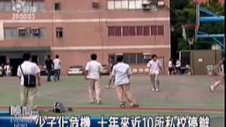 2009-09-29公視晚間新聞(爆財務危機破產培元負2億債務)