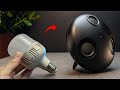 How I Turned a Broken Light Bulb into a Speaker