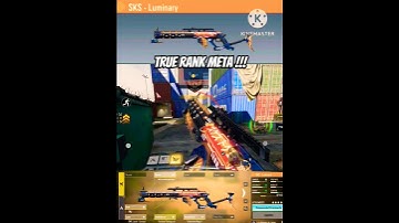 use this gunsmith for sks luminary #codm #codmobile #shorts