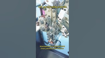 CNC spring coiling machine