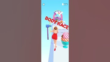 BODY RACE FAT 2 FIT ALL LEVELS WALKTHROUGH GAMEPLAY I O S mobile#bodyracegame #fat2fitgame #shorts