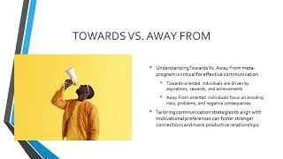 Metaprograms for Communication Excellence