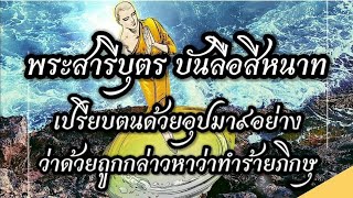 พระสารีบุตร บันลือสีหนาทเปรียบตนด้วยอุปมา ๙ ด้วยถูกกล่าวหาว่าทำร้ายภิกษุ ธรรมะธรรมชาติ🏵️