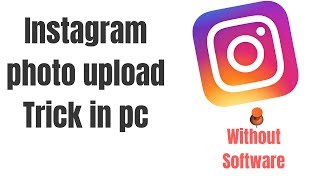 How to intagram upload photo Trick in pc।। Without software screenshot 3